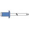Akloji kniedė GESIPA 3×6 mm plieninė, 500 vnt.