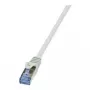 Tinklo kabelis LogiLink 15m RJ-45 Cat7 Pilka