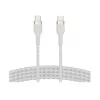 Belkin BOOST↑CHARGE PRO Flex USB-C laidas 1 m USB 2.0 USB C baltas (CAB011BT1MWH)