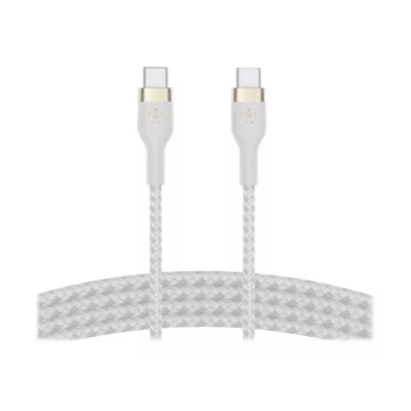 Belkin BOOST↑CHARGE PRO Flex USB-C laidas 1 m USB 2.0 USB C baltas (CAB011BT1MWH)