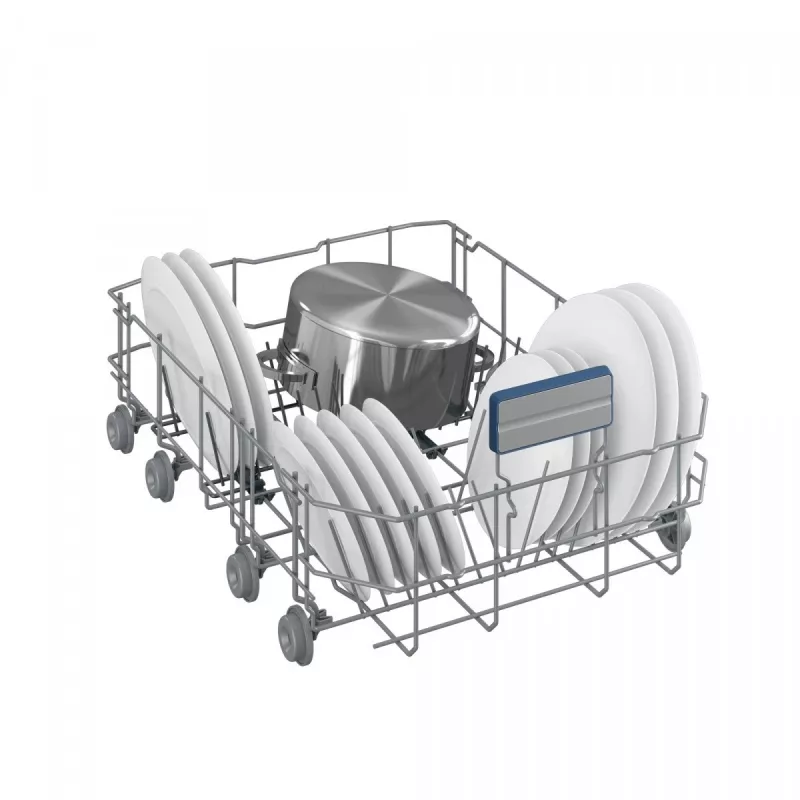Įmontuojama indaplovė BEKO BDFS26123AQ, 45 cm, 10 komplektų, 49 dB, antracitas