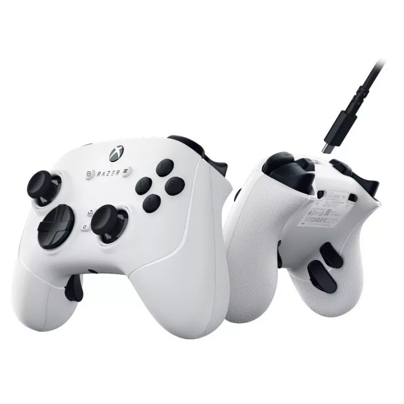 Žaidimų pultas Razer Wolverine V3 Tournament Edition White USB analoginis PC Xbox Series S X