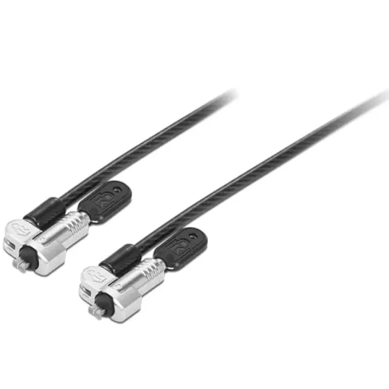 Lenovo 4XE1B81916 kabelinė spyna Juoda 1,8 m