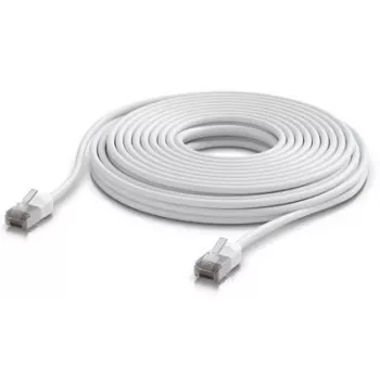 Tinklo laidas Ubiquiti UACC-Cable-Patch-Outdoor-C6A-12M-W RJ-45 Cat6a 12 m Baltas