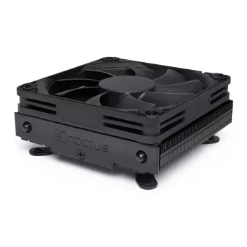 CPU aušintuvas Noctua NH-L9I-17XX chromax.black – žemo profilio aušintuvas LGA1700, 92 mm ventiliatorius, 37 mm aukštis