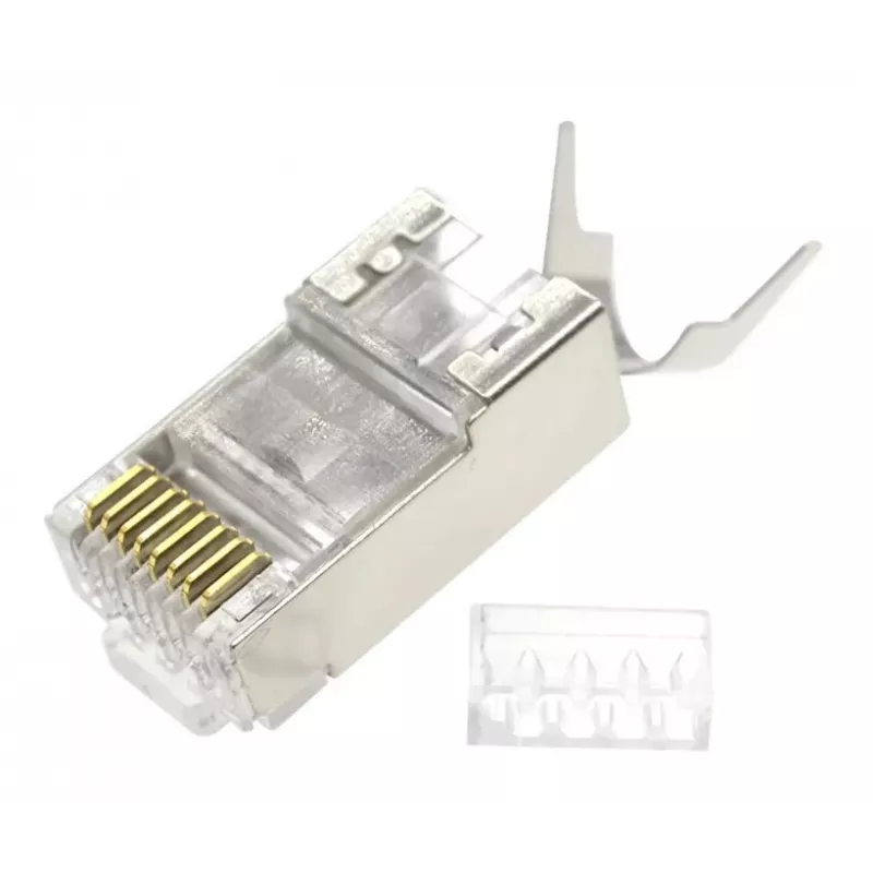 RJ45 jungtys GEMBIRD CAT7 8P8C auksuotos 15µ FTP/SFTP 50 vnt.
