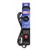 Activejet COMBO 3GN 5M juodas ilgintuvas su laidu