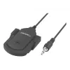 Segtuvinis mikrofonas NATEC NMI-1352, laidinis 3,5 mm, jautrumas -58 dB, 50–16000 Hz, 1,8 m laidas, 20 g