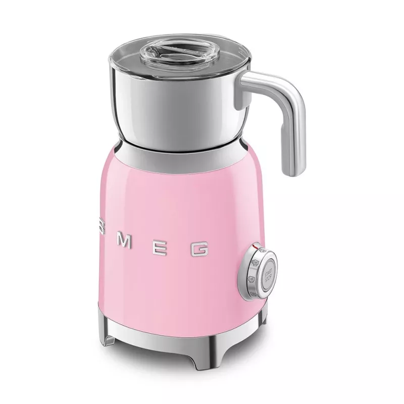 Automatinis pieno putotojas Smeg MFF11PKEU Rožinis nerūdijantis plienas 500 W