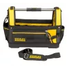 Dėžė įrankiams STANLEY 1-93-951, plastikinė, su vyriais ir rankenomis, 480×250×330 mm, juoda