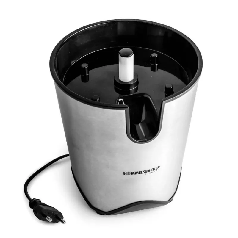 ROMMELSBACHER ZP 60/E, juodas, nerūdijantis plienas, 100 W, 220–240 V, 50/60 Hz, 16 cm, 255 mm