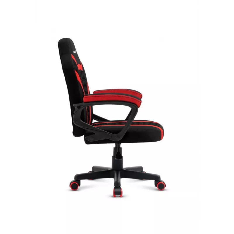 Vaikiška žaidimų kėdė Huzaro Ranger 1.0 Red Mesh, juoda, raudona