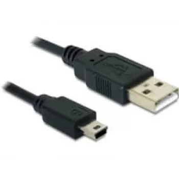 USB laidas DeLOCK USB 2.0-A / USB mini-B 5 kontaktų, 0,70 m