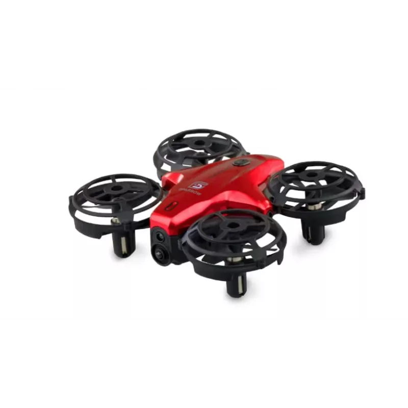 Dronas su kamera Amewi 25324 Mini-dronas 300 mAh Juodas Raudonas