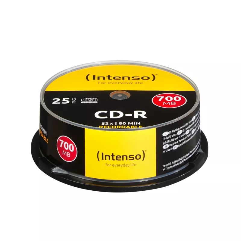 CD-R Intenso INT-1001124 (25 vnt., 700 MB, 52x)
