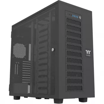 Thermaltake korpusas AX700 TG Super Tower juodas mažmeninis - Bokštas (CA-11B-00F1WN-00)