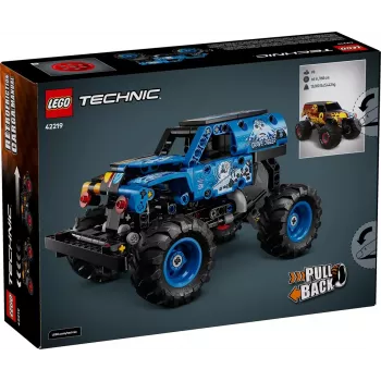 LEGO TECHNIC 42219 Monster Jam Grave Digger Ugnis ir Ledas