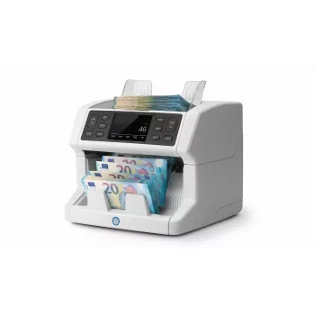 Banknotų skaičiavimo mašina Safescan 2850 balta LCD AC 110-240V