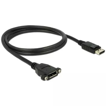 DisplayPort kabelis DeLOCK 85114 1 m M-Moteriškas Juodas