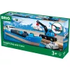 BRIO Lift and Load krovininis laivas su kranu