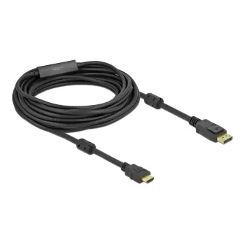 Aktyvus DisplayPort į HDMI laidas DeLOCK 85960 10m 4K 60Hz