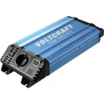 Voltcraft keitiklis PSW 1000-12-G 1000 W – 230 V/AC gryna sinusoidė (VC-13984550)