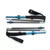 Žygio lazdos Black Diamond Distance Carbon FLZ – sulankstomos anglies pluošto, reguliuojamos 125–140 cm, 3 segmentai, 364 g, 40 cm sulankstytos
