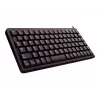 Klaviatūra CHERRY G84-4100, mini, USB, QWERTY, juoda