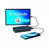 Nešiojamas Power Bank Port Designs 907002 20000 mAh Greitas Įkrovimas