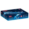 LED sieninis šviestuvas ActiveJet AJE-CAMELIA NW – 2400 lm, 4000 K, 16 W, juodas, 1580×120×65 mm, IP20