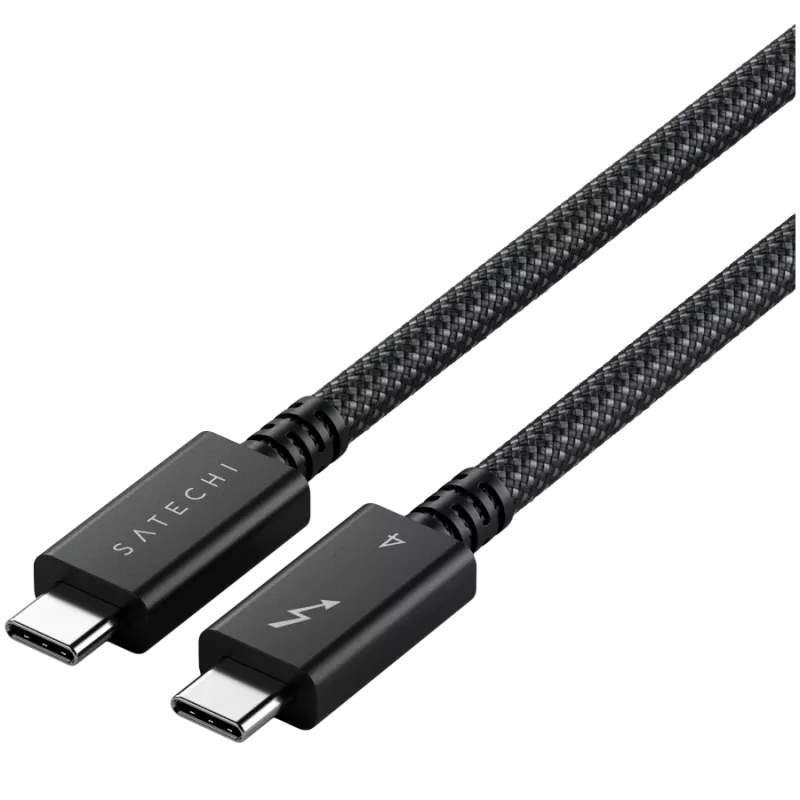 Satechi ST-YTB100K Thunderbolt laidas 1 m 40 Gbit/s Juodas