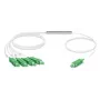 Ubiquiti UF-SPLITTER-4, 1:4 skaidytuvas, SC/APC, G.657A1, 0,9 mm, 1,5 m