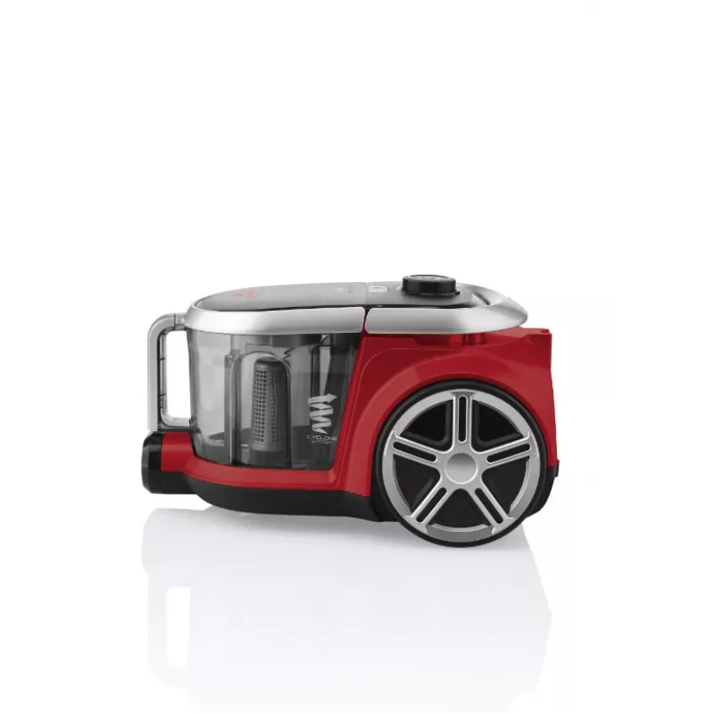 ETA | Siurblys | ETA351790000 Stormy Turbo | Be maišelio | Galia 800 W | Dulkėtumo talpa 2,2 L | Juoda/Raudona