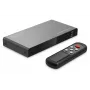 Digitus 4K HDMI jungiklis 3x1 juodas metalinis 18 Gbit/s
