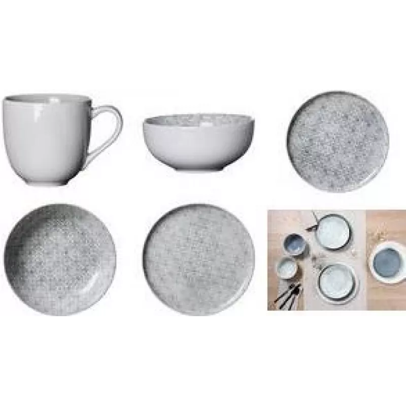 Porcelianinis desertinis lėkštė ritzenhoff & breker PORTO 215 mm, tinka plauti indaplovėje