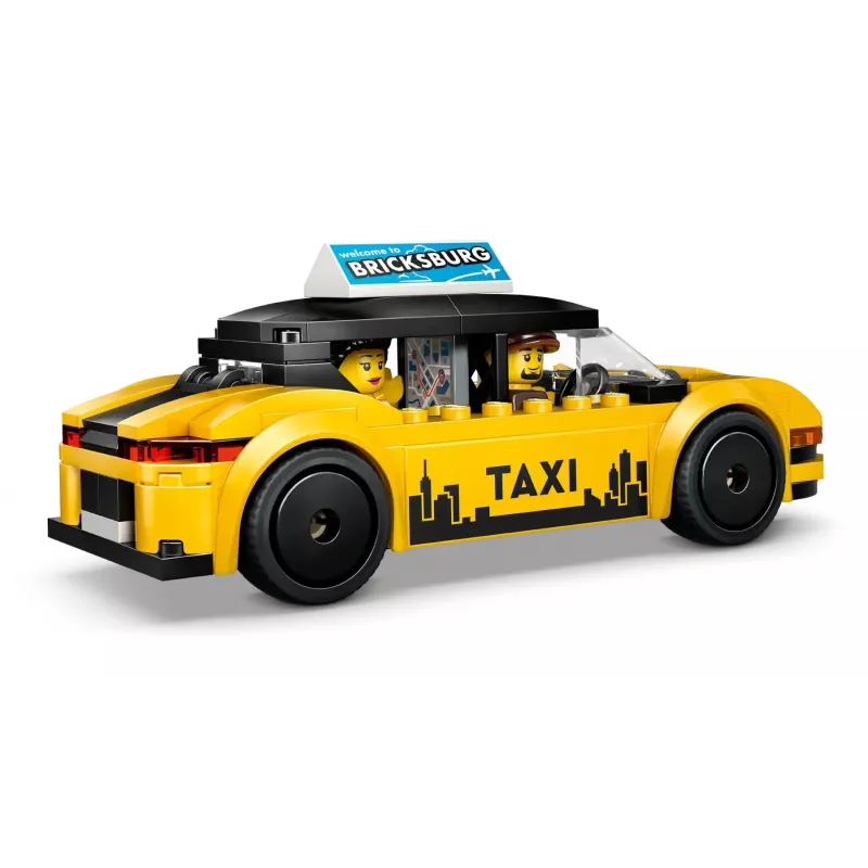 LEGO CITY 60487 Geltonas taksi