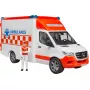 Bruder 1/16 Mercedes-Benz Sprinter Greitosios pagalbos automobilis su vairuotoju