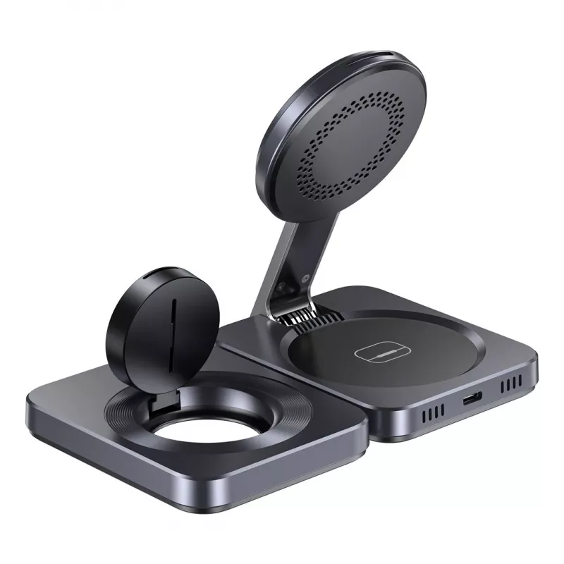 UNITEK P1300AGY01 belaidžio įkrovimo imtuvas ausinėms, išmaniajam telefonui, išmaniajam laikrodžiui USB Type-C