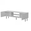 TV spintelė cama meble LUCCA 180x40x59 cm balta