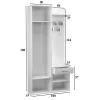 Topeshop GAR DUO ARTISAN entryway Spintelė