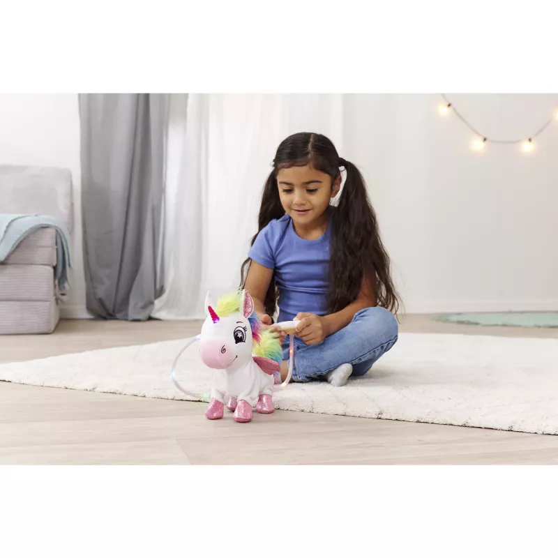 Minkštas žaislas Simba-Dickie Simba PetZoo vaivorykštinis vienaragis vaikams