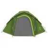 Coleman palapinė Dome Tent Darwin 4 Plus Blackout – 4 vietų tunelinė palapinė su prieškambariu, tamsiai žalia/šviesiai žalia