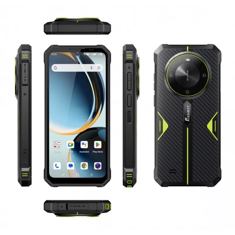 Išmanusis telefonas FOSSiBOT F105 žalias
