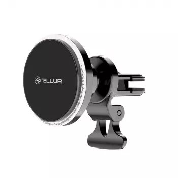 Belaidis automobilinis įkroviklis Tellur TLL151431 MagSafe suderinamas 15W juodas išmaniesiems telefonams