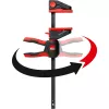 Vienos rankos spaustuvas Bessey EZ360-30, 300 mm gylis, 80 mm anga, juoda/raudona