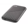 WD My Passport SSD WDBAGF0020BGY - SSD - verschlüsselt - 2TB - extern (tragbar) - USB 3,2 Gen 2 (USB-C Steckverbinder) - 256-Bit-AES - Space-grau (WDB