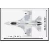 Konstruktorius Cobi F-16C Fighting Falcon – 463 dalys, modelio rinkinys