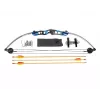 Lankas sudėtinis POE LANG Firestar 25 lbs, aliuminio/anglies pluošto konstrukcija, 740 mm ilgio, su 3 strėlėmis ir atrama