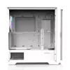 Zalman Z10 DUO ATX korpusas baltas su ZM-IF120 x4 ventiliatoriais