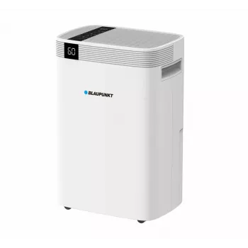 Oro sausintuvas BLAUPUNKT ADH601 — 2,5 L talpa, 16 l/24h, 245 W, 48 dB, Wi‑Fi, 20–40 m², baltas